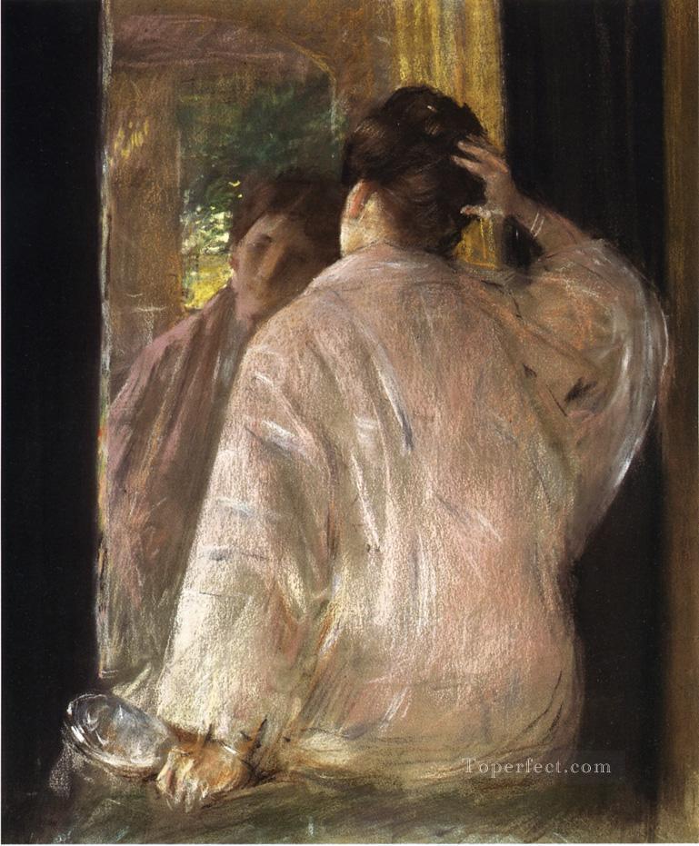 Dorothy mirror William Merritt Chase Oil Paintings